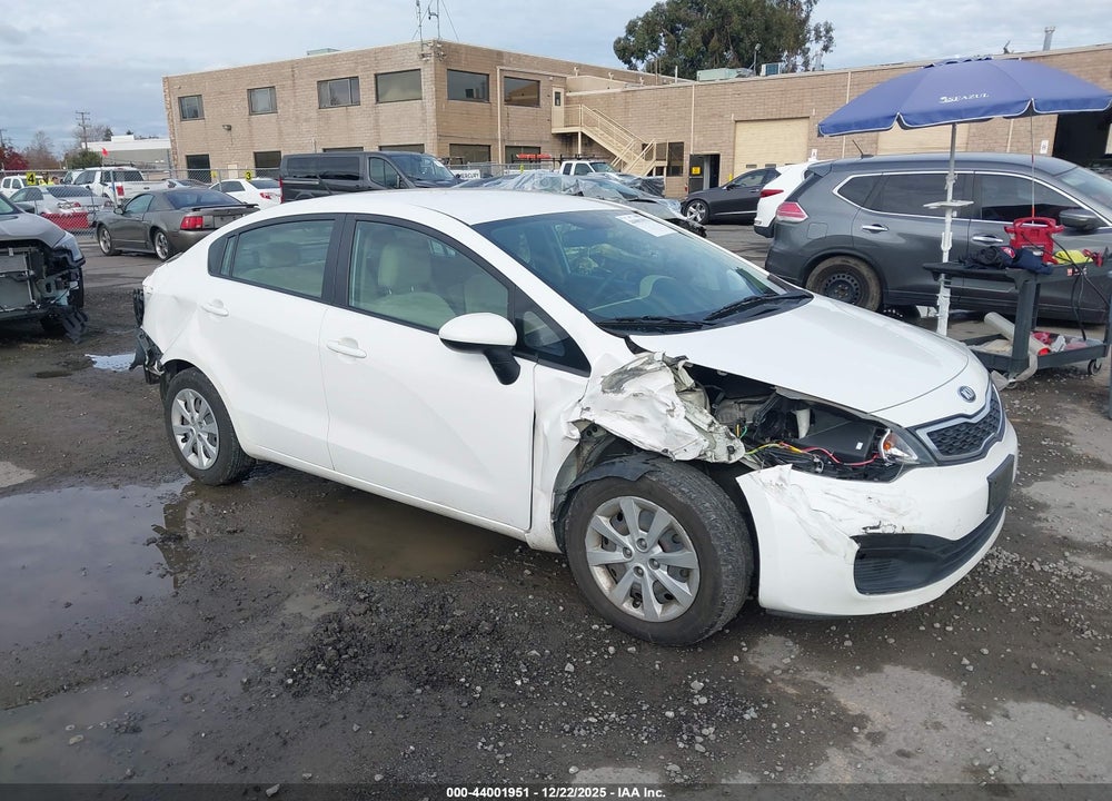 2013 KIA RIO EX VIN: KNADN4A3XD6283929