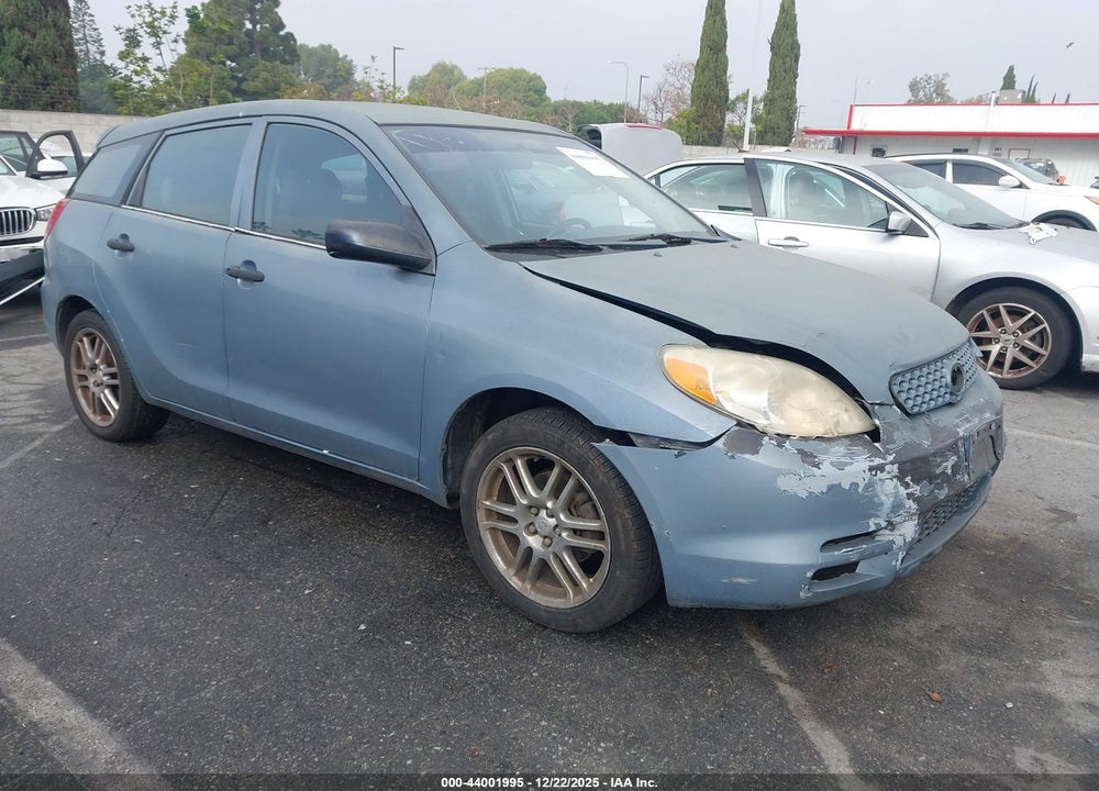 2003 TOYOTA MATRIX STANDARD VIN: 2T1KR32E73C098978