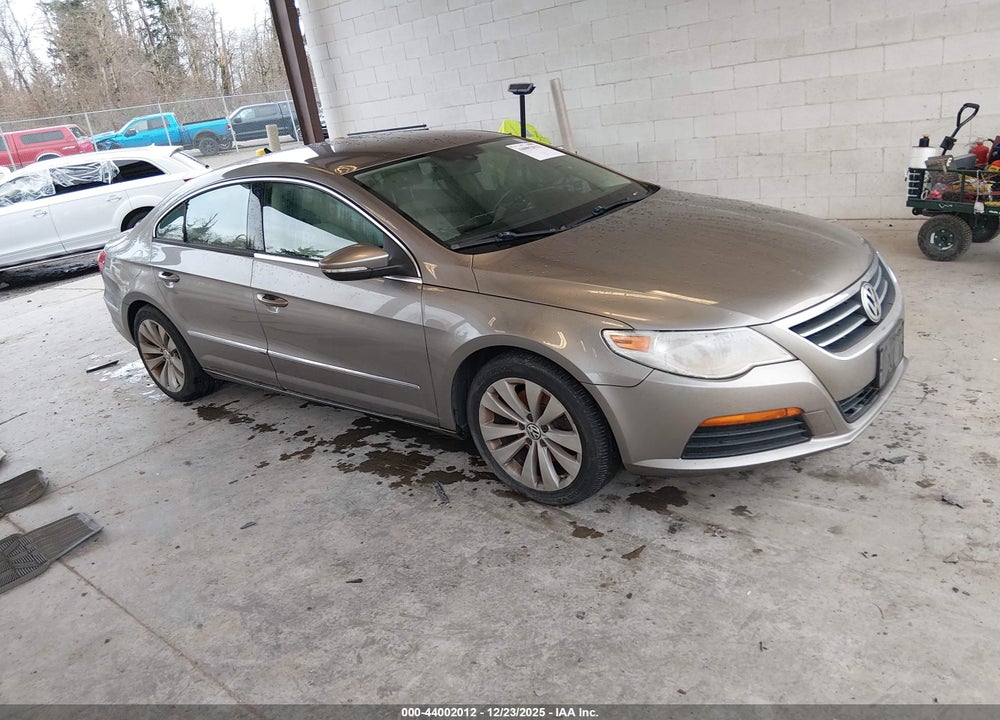 2012 VOLKSWAGEN CC SPORT VIN: WVWMP7AN7CE521837