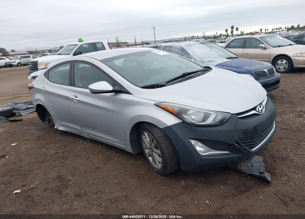 2014 HYUNDAI ELANTRA SE (ULSAN PLANT) VIN: KMHDH4AE1EU084059