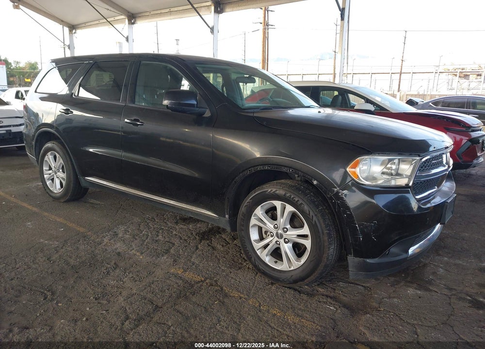 2013 DODGE DURANGO SXT VIN: 1C4RDHAG8DC693359