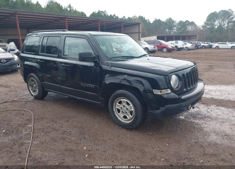 2017 JEEP PATRIOT SPORT FWD VIN: 1C4NJPBA6HD115465