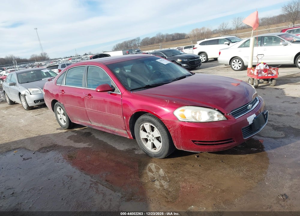 2009 CHEVROLET IMPALA LT VIN: 2G1WT57K191149386
