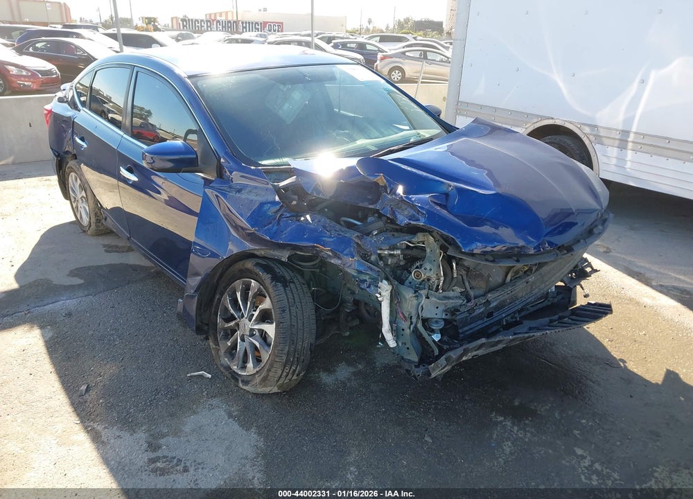 2019 NISSAN SENTRA SV VIN: 3N1AB7AP2KY399072