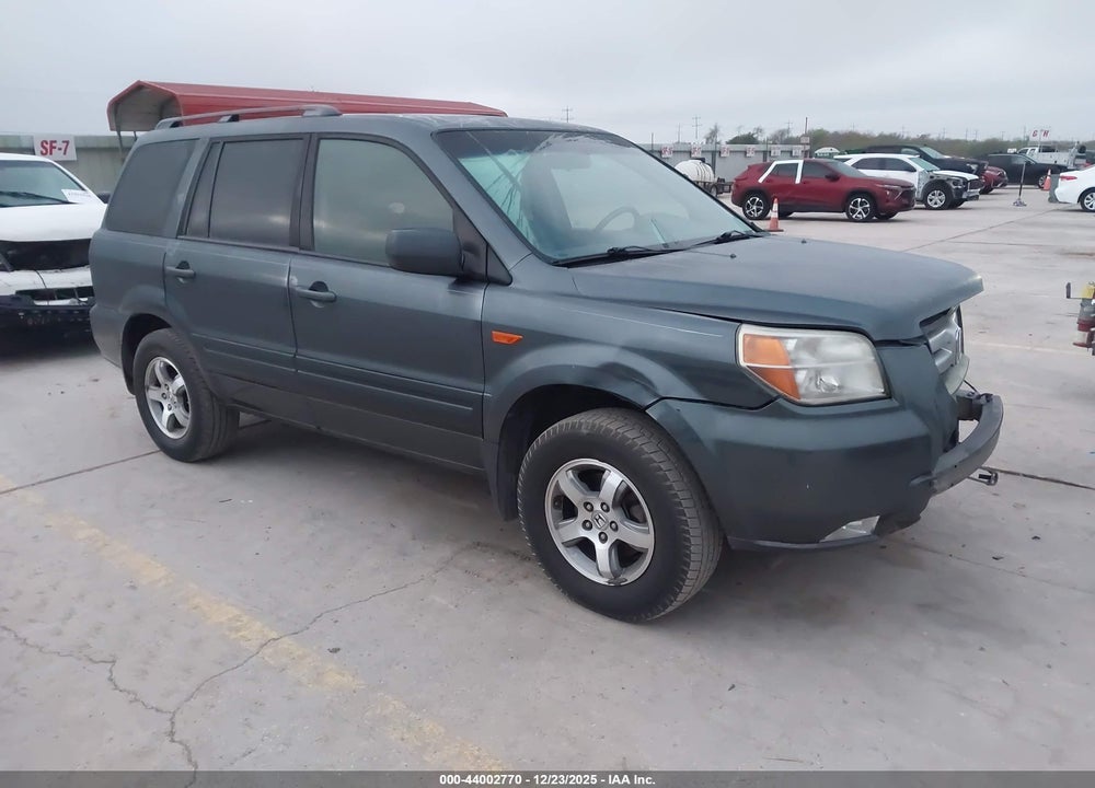 2006 HONDA PILOT EX-L VIN: 5FNYF287X6B046346