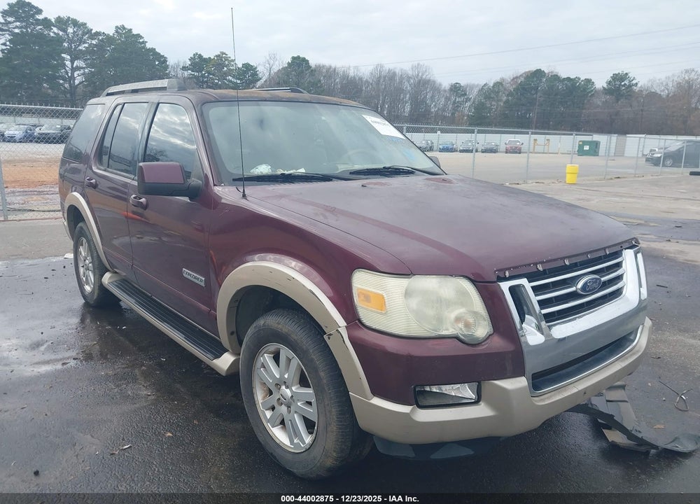2007 FORD EXPLORER EDDIE BAUER VIN: 1FMEU64E77UB21285