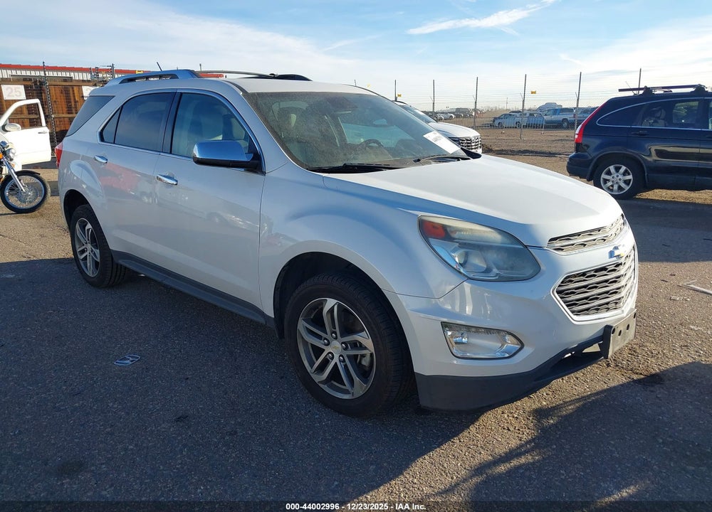 2016 CHEVROLET EQUINOX LTZ VIN: 2GNALDEK6G6284840