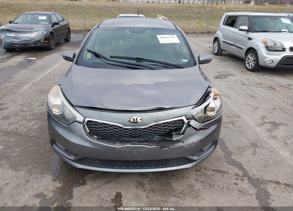 2016 KIA FORTE LX VIN: KNAFK5A89G5526238