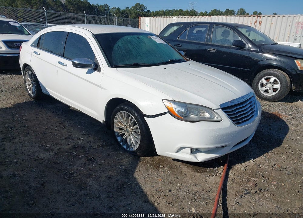 2012 CHRYSLER 200 LIMITED VIN: 1C3CCBCBXCN302369