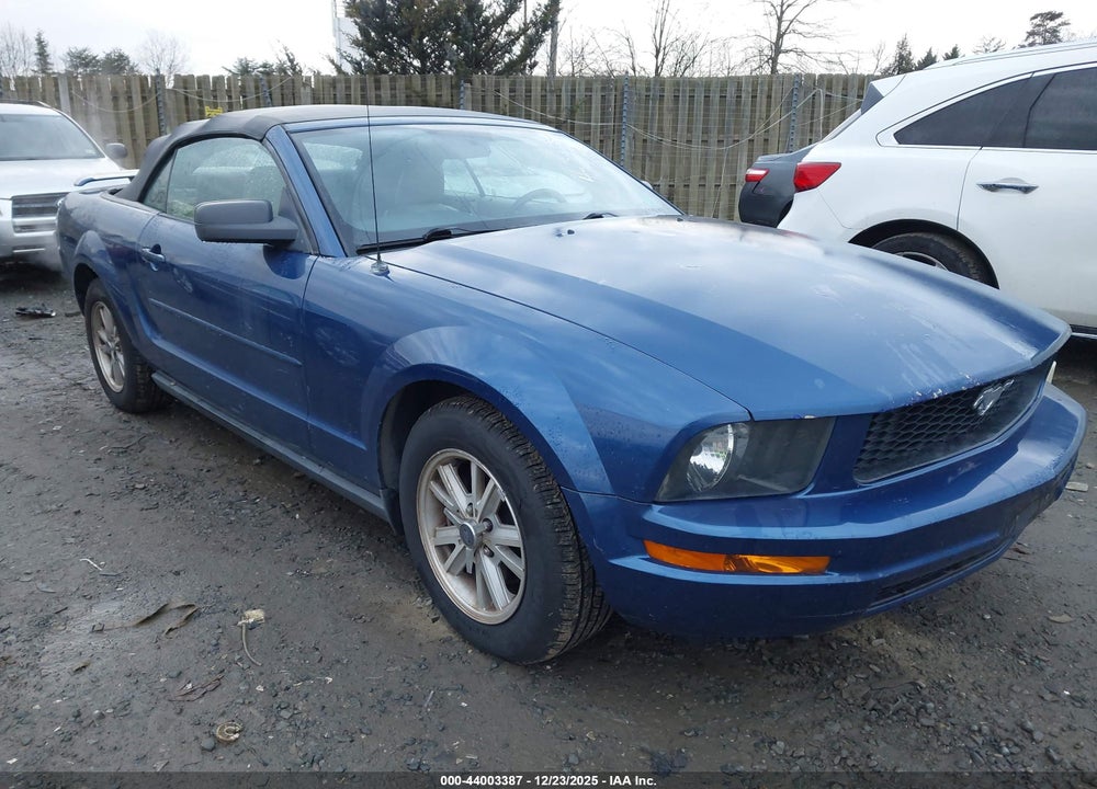 2006 FORD MUSTANG V6 VIN: 1ZVFT84N665166263