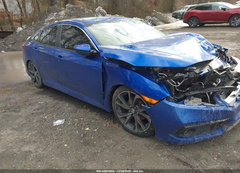 2020 HONDA CIVIC SPORT VIN: 2HGFC2F86LH580687