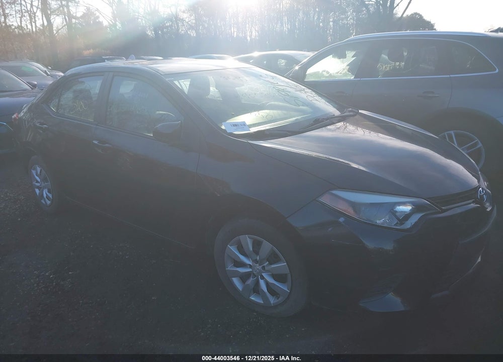2014 TOYOTA COROLLA LE VIN: 5YFBURHE7EP120022