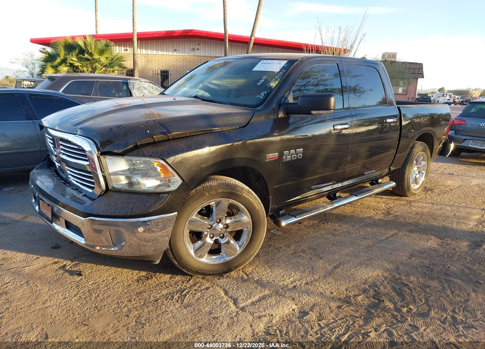 2018 RAM 1500 BIG HORN  4X2 5'7 BOX VIN: 1C6RR6LT8JS336577
