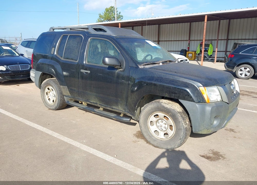 2007 NISSAN XTERRA X VIN: 5N1AN08U87C525437