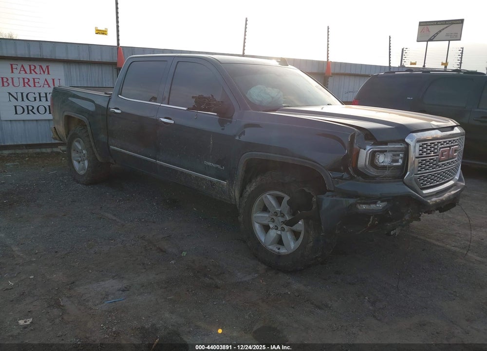 2017 GMC SIERRA 1500 DENALI VIN: 3GTU2PEJ5HG159402