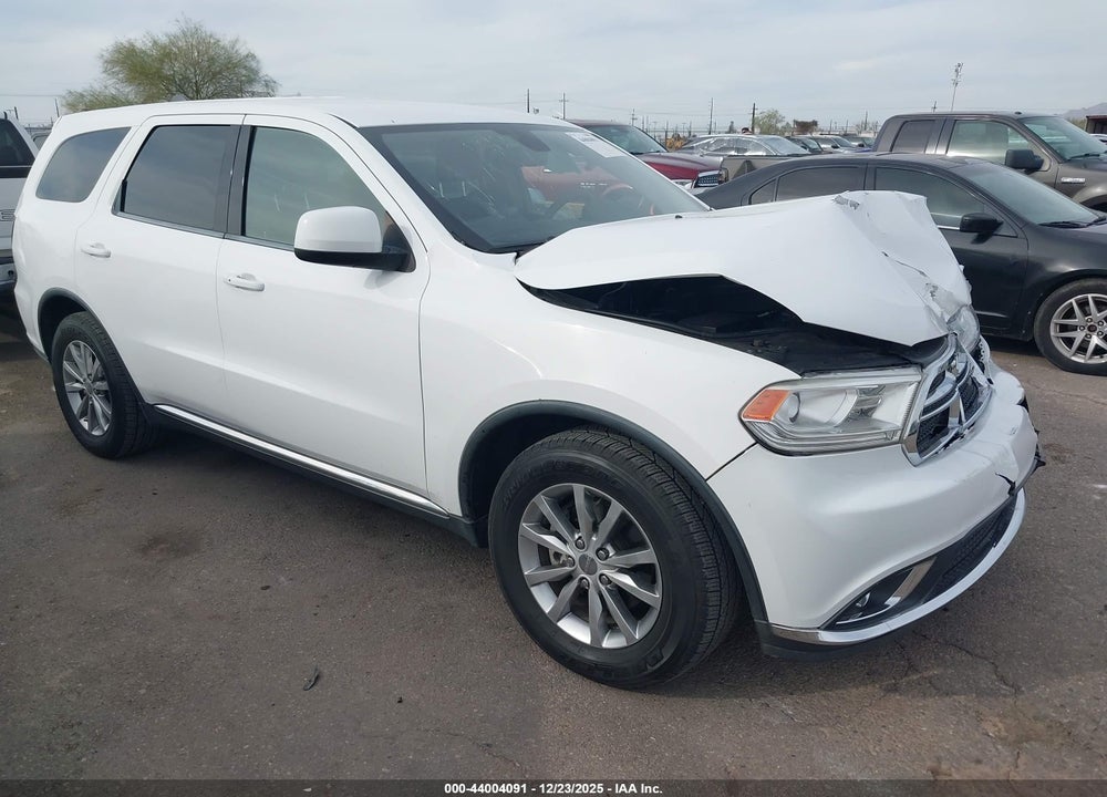 2016 DODGE DURANGO SXT VIN: 1C4RDHAG8GC330838