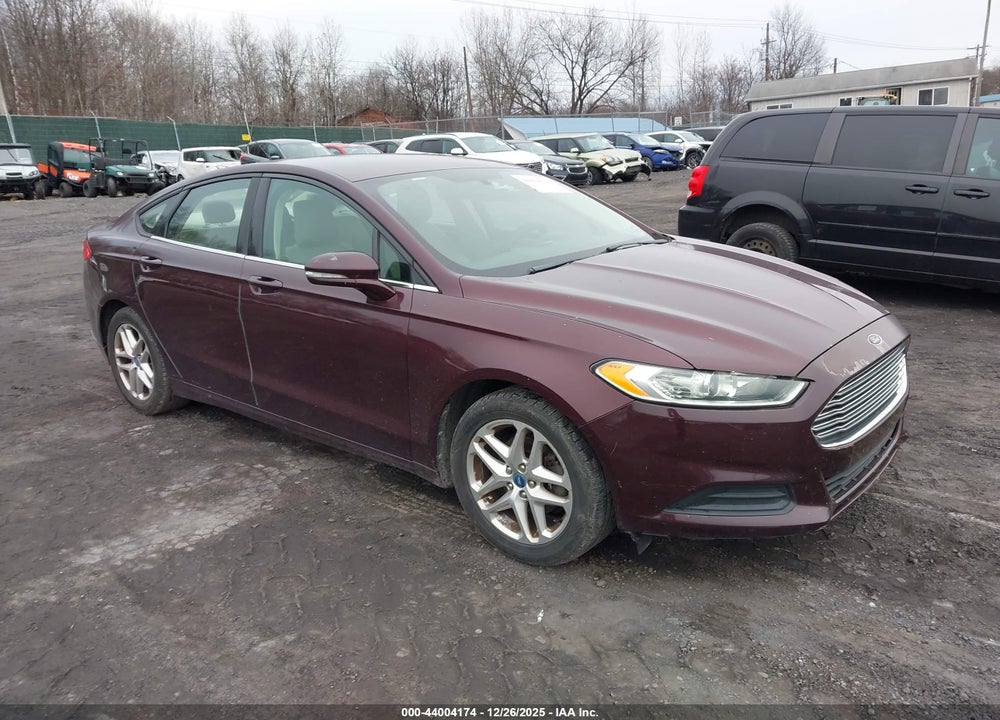 2013 FORD FUSION SE VIN: 3FA6P0HR4DR135180
