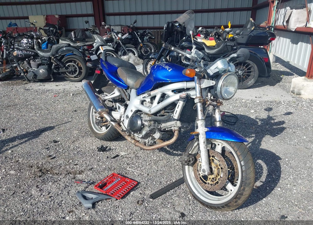 2001 SUZUKI SV650 S VIN: JS1VP52A512105539