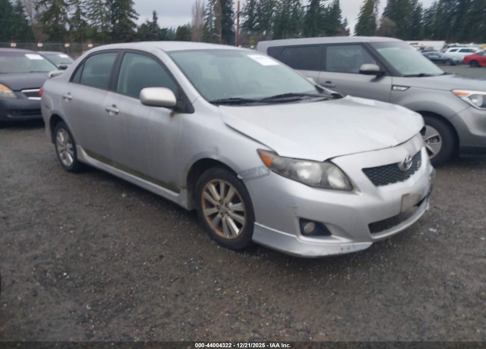 2009 TOYOTA COROLLA S VIN: 1NXBU40E19Z076280