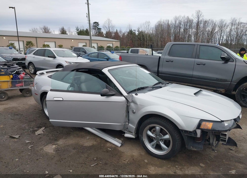 2004 FORD MUSTANG GT VIN: 1FAFP45X44F143805