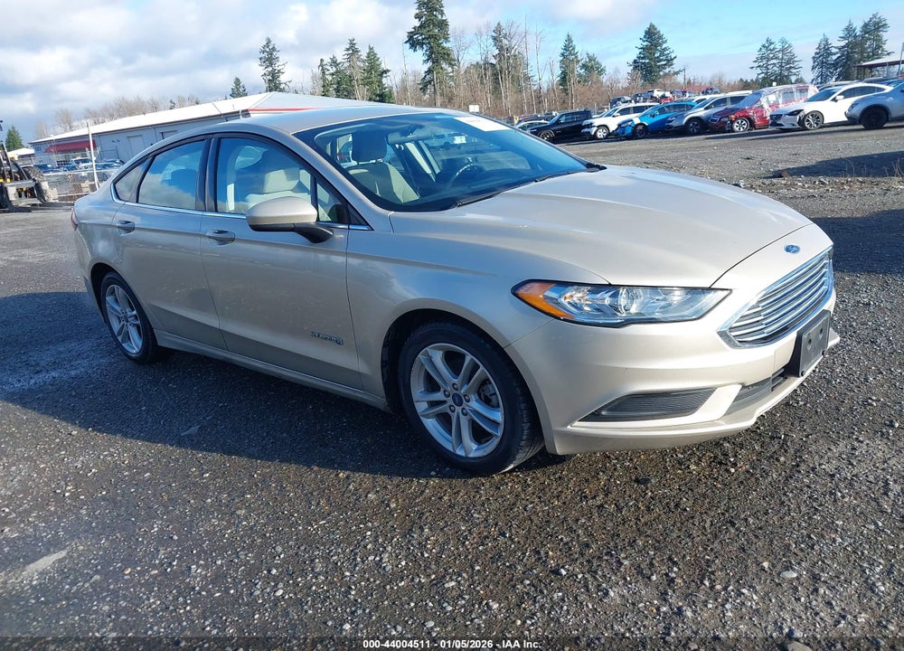 2018 FORD FUSION HYBRID S VIN: 3FA6P0UU8JR122079