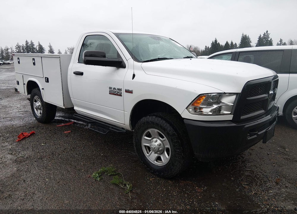 2018 RAM 2500 TRADESMAN  4X4 8' BOX VIN: 3C7WR5AJ6JG314224