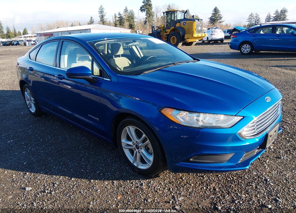 2018 FORD FUSION HYBRID S VIN: 3FA6P0UU2JR100093