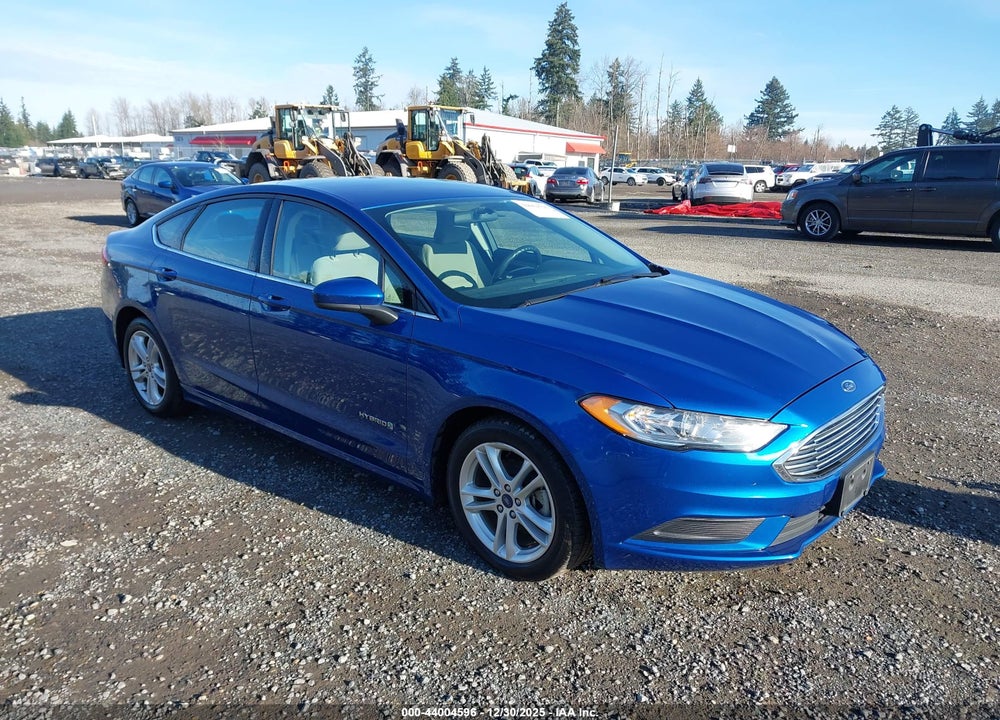 2018 FORD FUSION HYBRID S VIN: 3FA6P0UU1JR142139