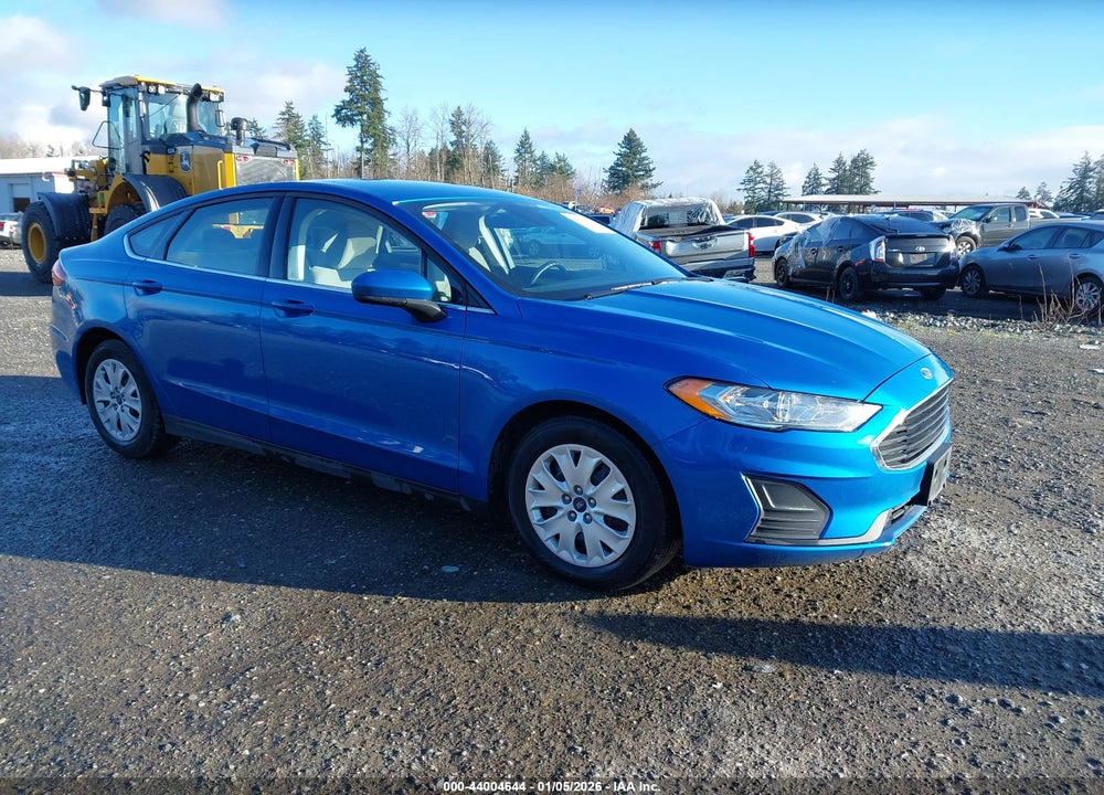 2020 FORD FUSION S VIN: 3FA6P0G70LR196685