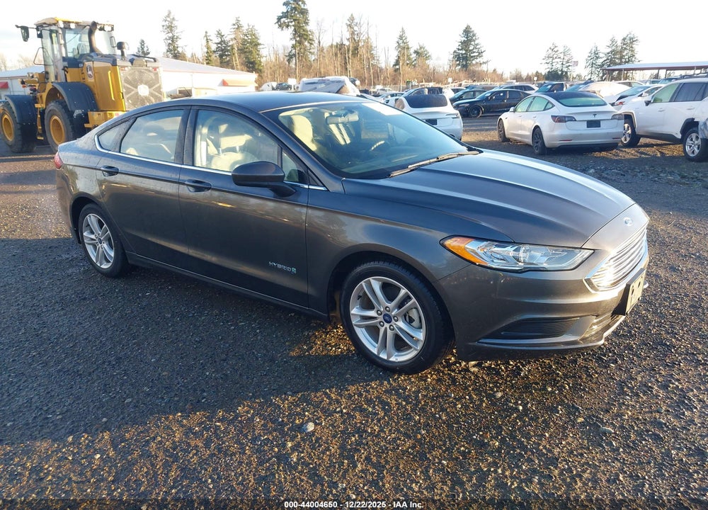 2018 FORD FUSION HYBRID S VIN: 3FA6P0UU8JR142087