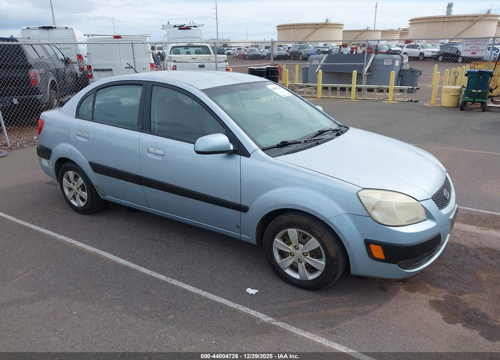 2008 KIA RIO LX VIN: KNADE123286303139