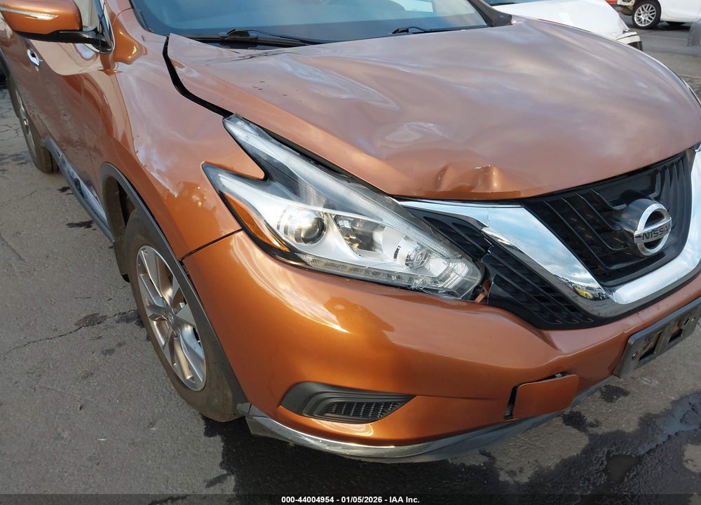 2015 NISSAN MURANO S VIN: 5N1AZ2MH6FN266359