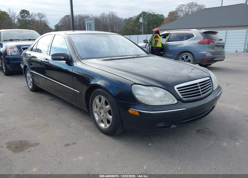 2002 MERCEDES-BENZ S 500 VIN: WDBNG75J22A297778