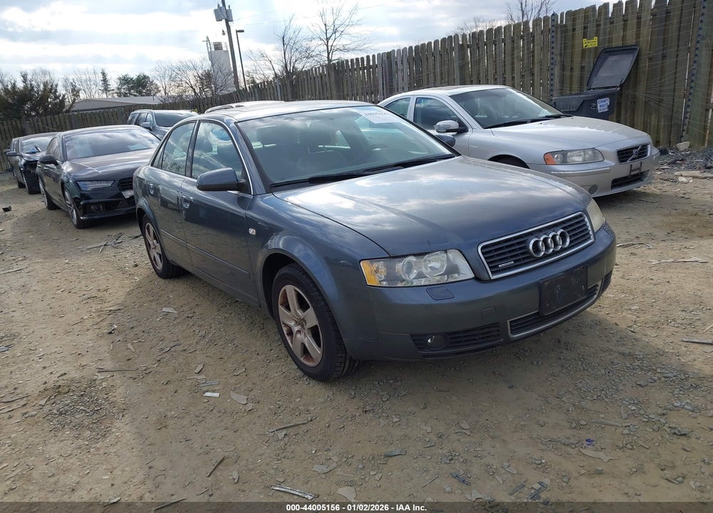 2004 AUDI A4 3.0 VIN: WAULT68E24A252837