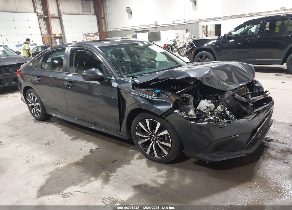 2022 HONDA CIVIC EX VIN: 2HGFE1F72NH318812