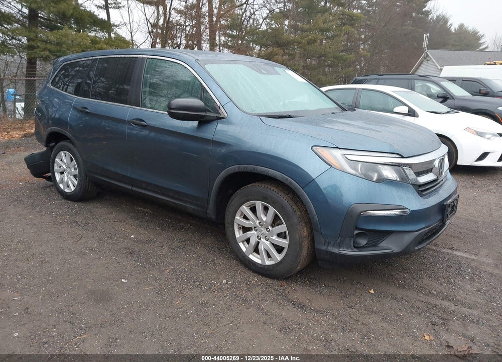 2019 HONDA PILOT LX VIN: 5FNYF6H12KB099524