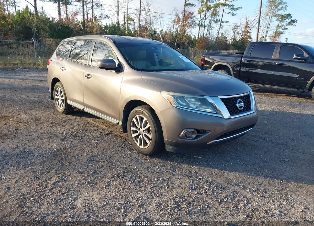 2013 NISSAN PATHFINDER S VIN: 5N1AR2MN1DC607763