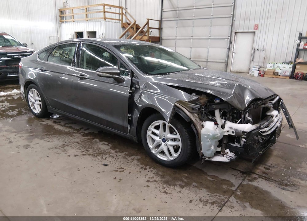 2016 FORD FUSION SE VIN: 3FA6P0H72GR355792