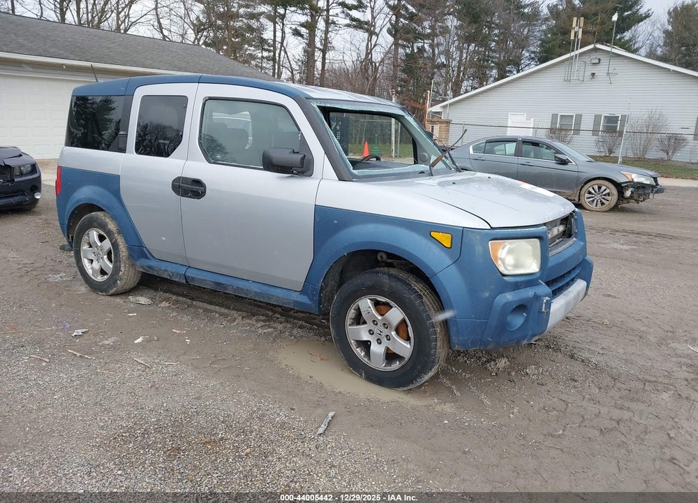 2005 HONDA ELEMENT EX VIN: 5J6YH28655L009793