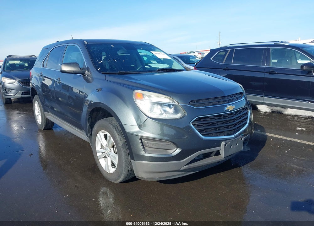 2017 CHEVROLET EQUINOX LS VIN: 2GNALBEK8H1582857