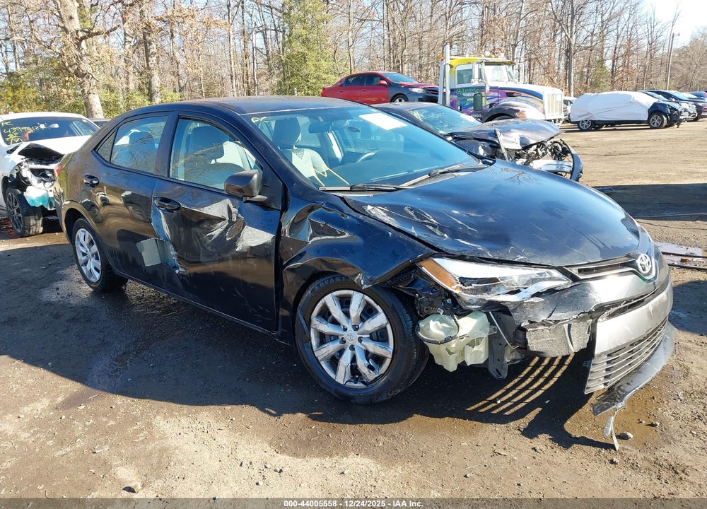 2015 TOYOTA COROLLA LE VIN: 2T1BURHE2FC244426