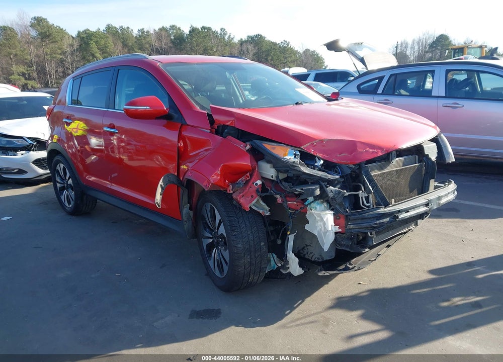2011 KIA SPORTAGE SX VIN: KNDPC3A63B7135784