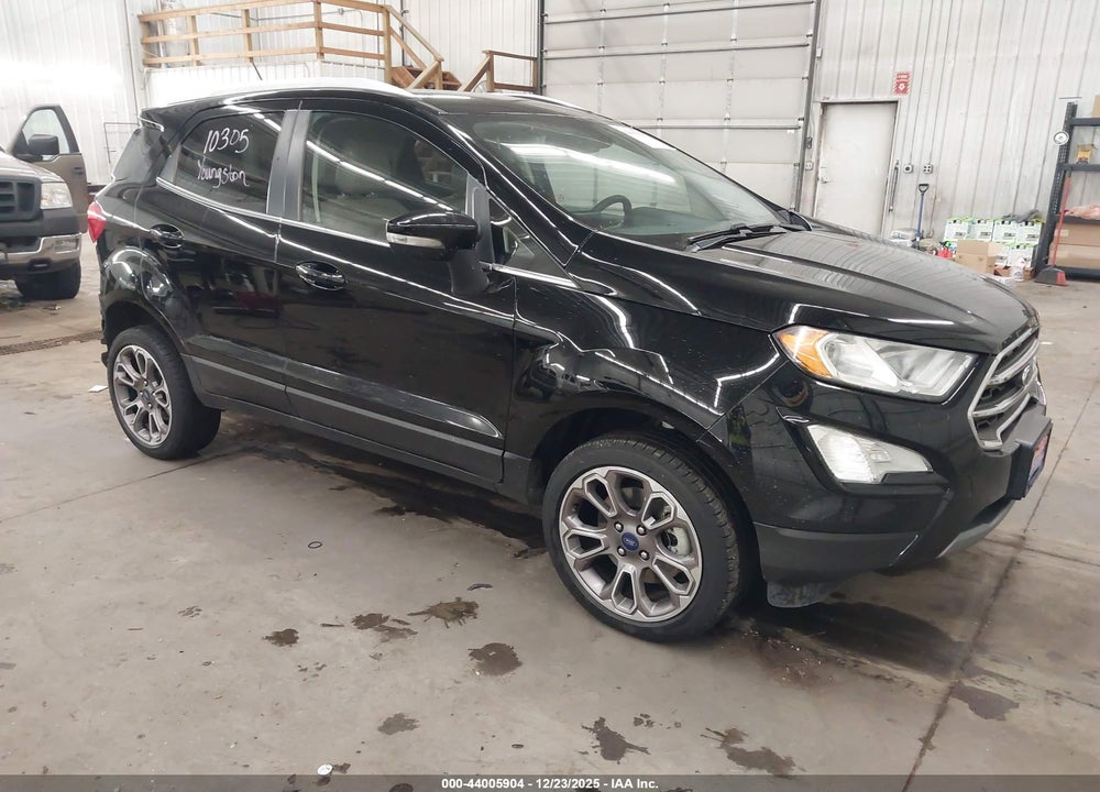 2019 FORD ECOSPORT TITANIUM VIN: MAJ6S3KL9KC296172