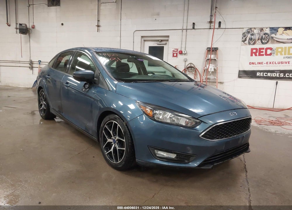2018 FORD FOCUS SEL VIN: 1FADP3H29JL290877
