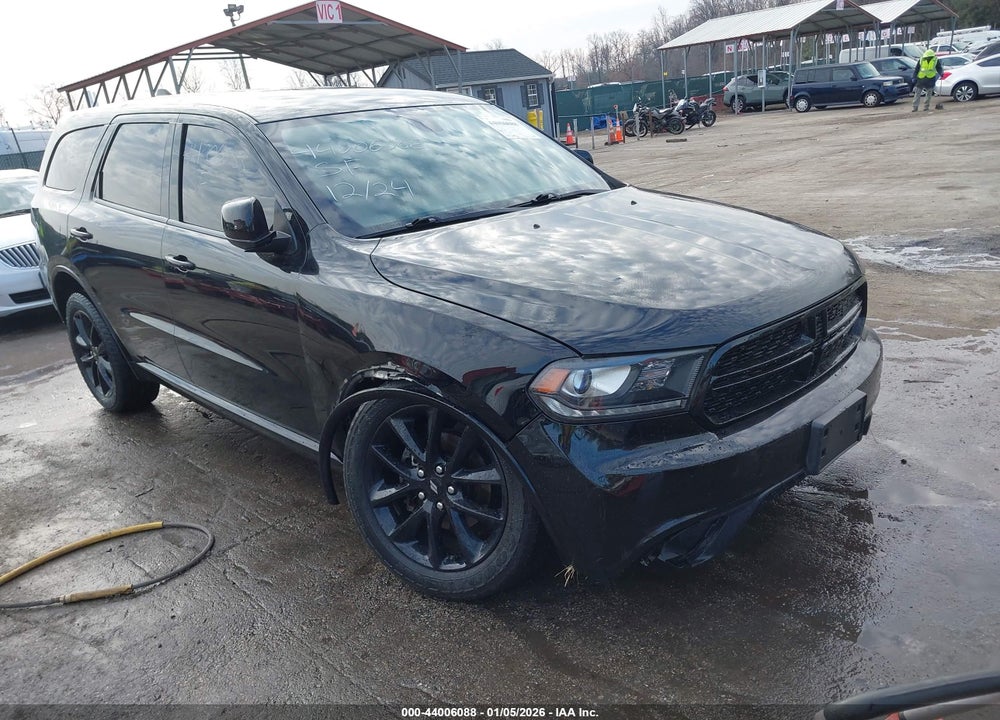 2019 DODGE DURANGO SXT AWD VIN: 1C4RDJAGXKC605657