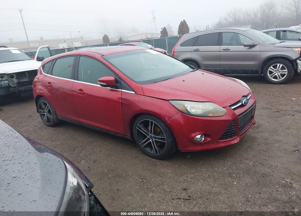 2012 FORD FOCUS TITANIUM VIN: 1FAHP3N23CL214919