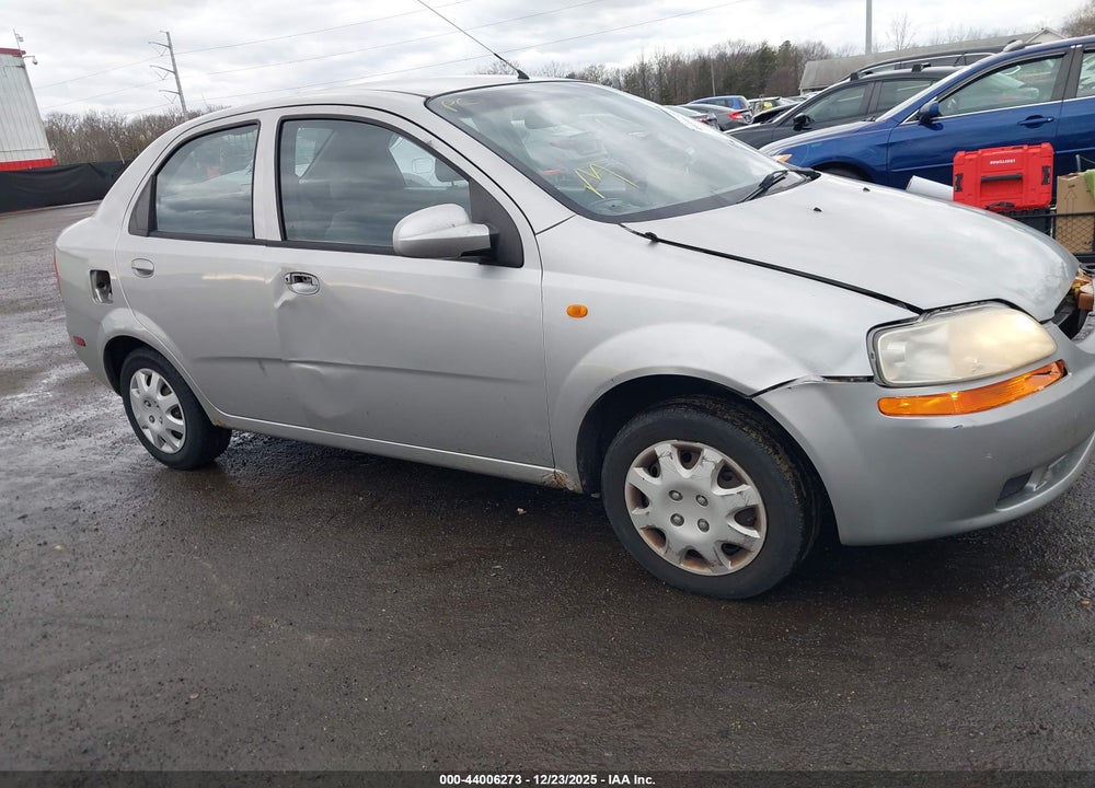 2004 CHEVROLET AVEO VIN: KL1TD52684B169362