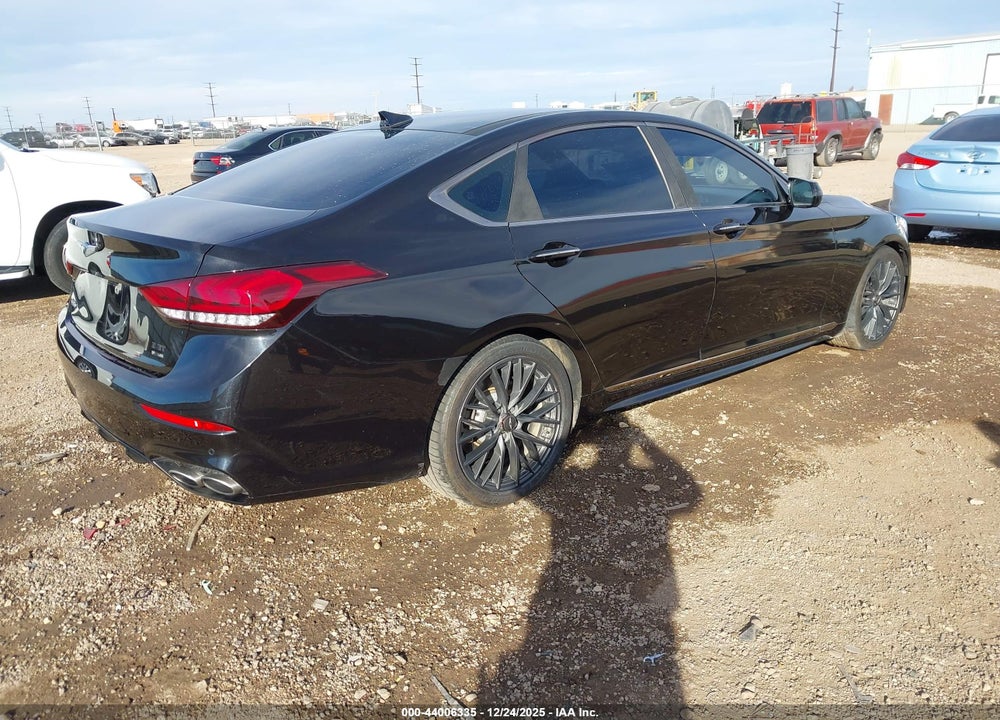 2018 GENESIS G80 3.3T SPORT VIN: KMHGN4JB6JU233457