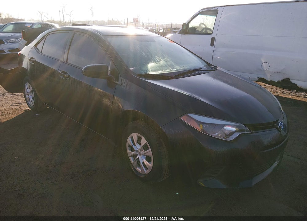 2016 TOYOTA COROLLA L VIN: 2T1BURHE9GC716087