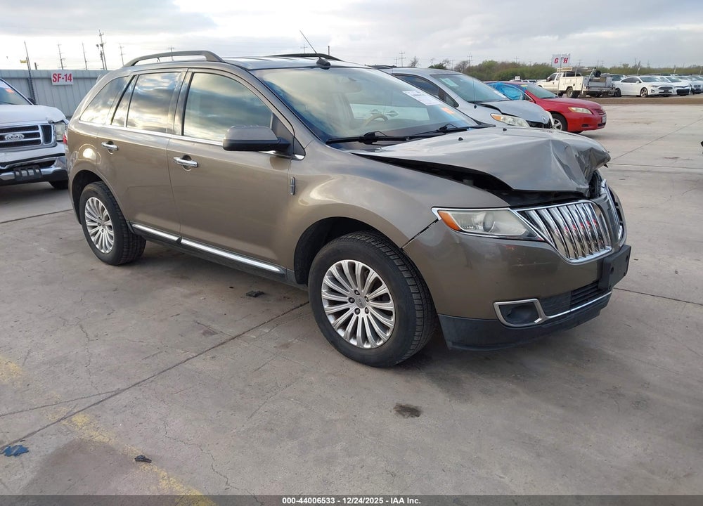 2012 LINCOLN MKX VIN: 2LMDJ6JK1CBL06659